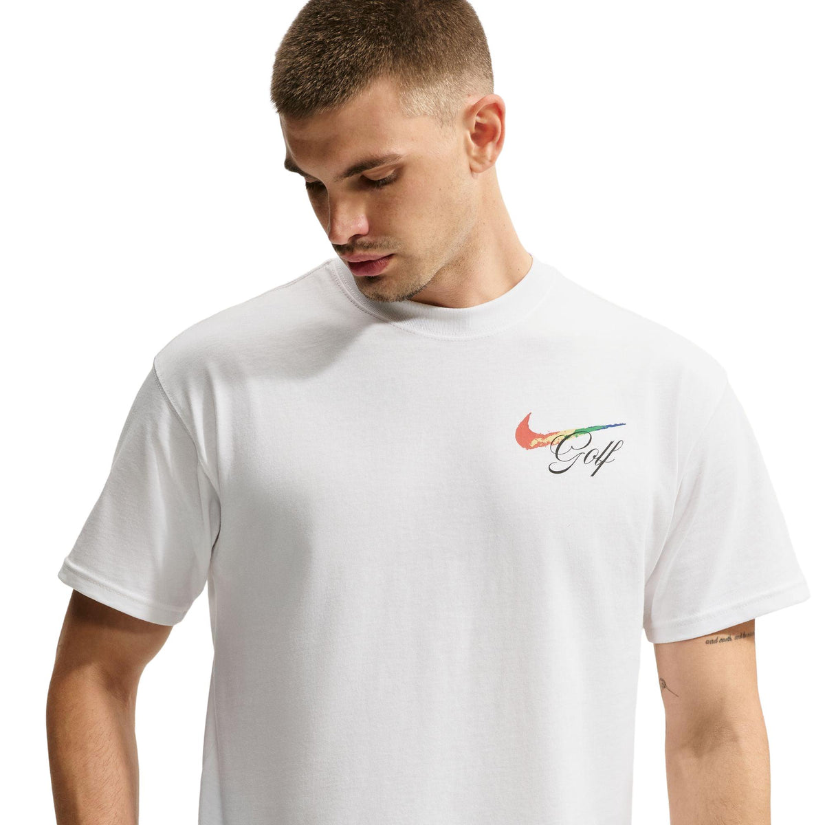 Nike Men's Loose Golf T-Shirt - DNA - White