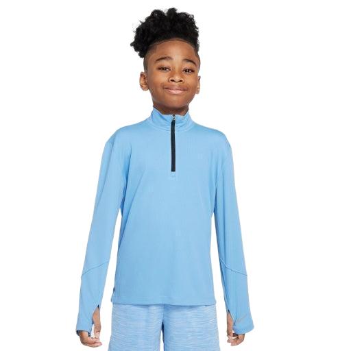 Nike Multi Big Kids' (Boys') Dri-FIT UV Long-Sleeve 1/2-Zip Top