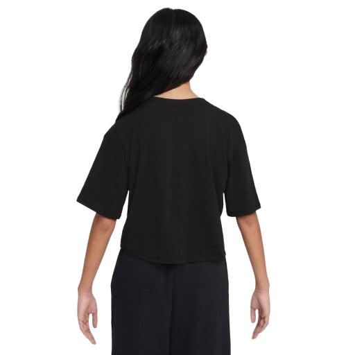 Nike One Relaxed Big Kids' (Girls') Dri-FIT Short-Sleeve Top