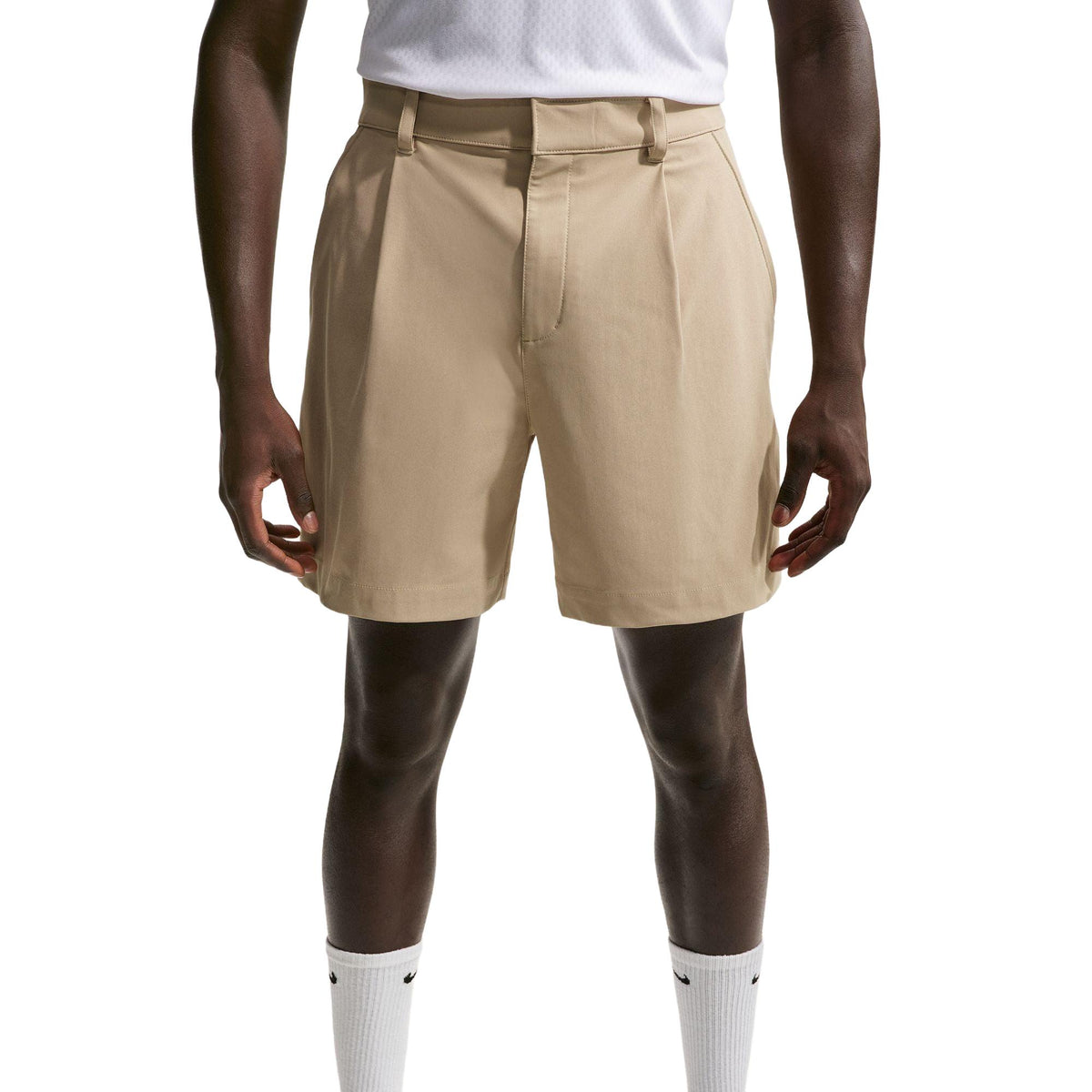 Nike Par Men's Dri-FIT 6.5" Golf Shorts - Limestone / Black