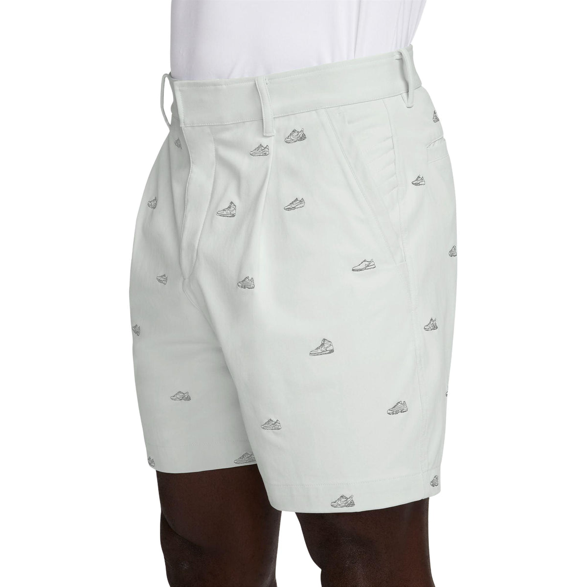 Nike Par Men's Dri-FIT Embroidered 6.5" Golf Shorts - Photon Dust / College Navy