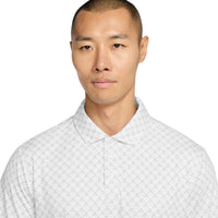 Nike Par Men's Dri-FIT Golf Polo - Clubs Print - White