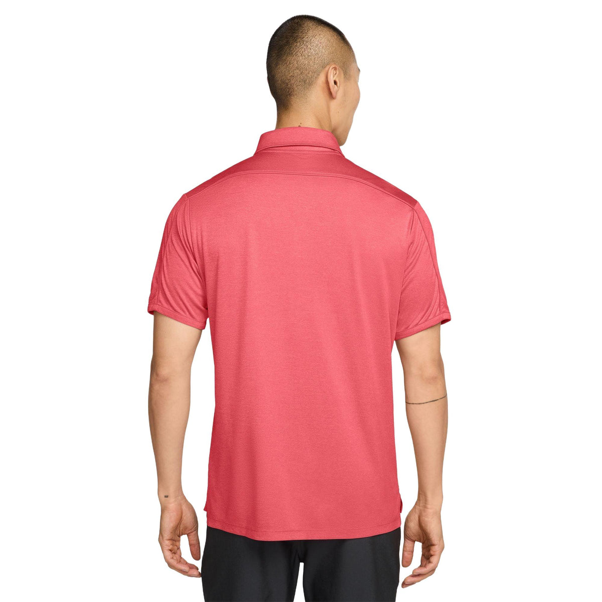 Nike Par Men's Dri-FIT Golf Polo - Heather - Hot Lava