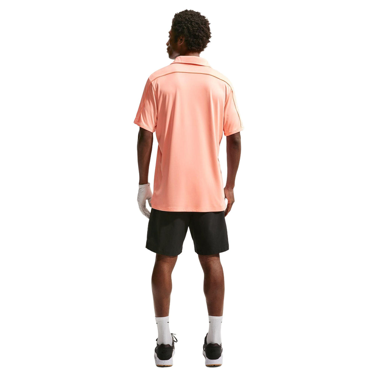 Nike Par Men's Dri-FIT Golf Polo - Heather - Orange Pulse