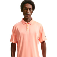 Nike Par Men's Dri-FIT Golf Polo - Heather - Orange Pulse