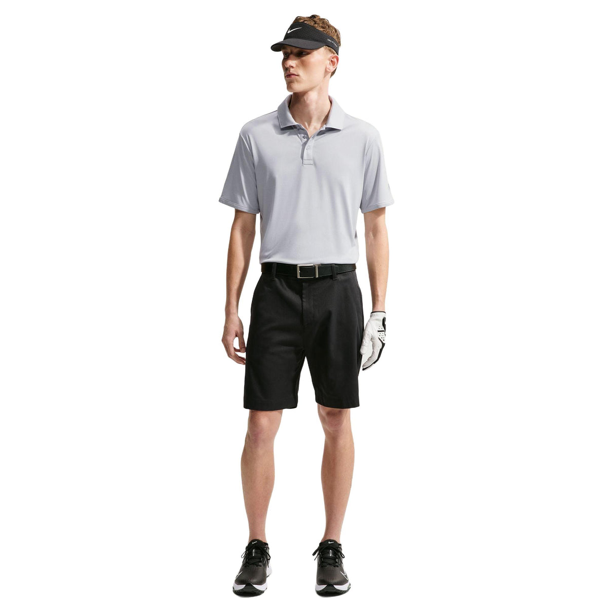 Nike Par Men's Dri-FIT Golf Polo - Heather - Wolf Grey / wolf Grey
