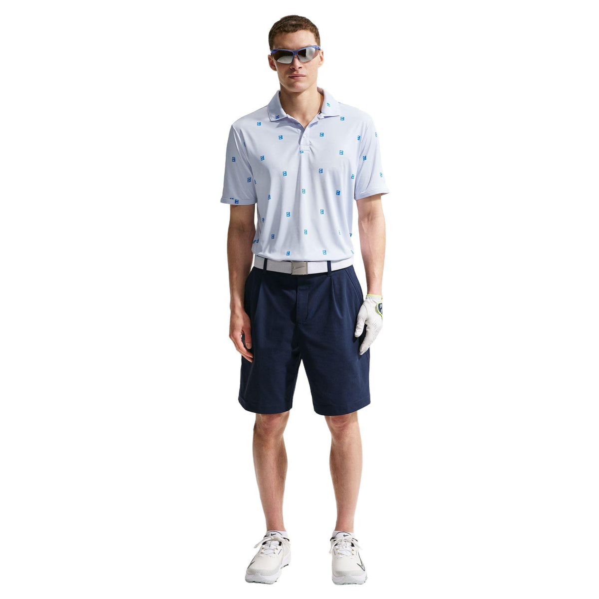 Nike Par Men's Dri-FIT Golf Polo - Icon Stack Print