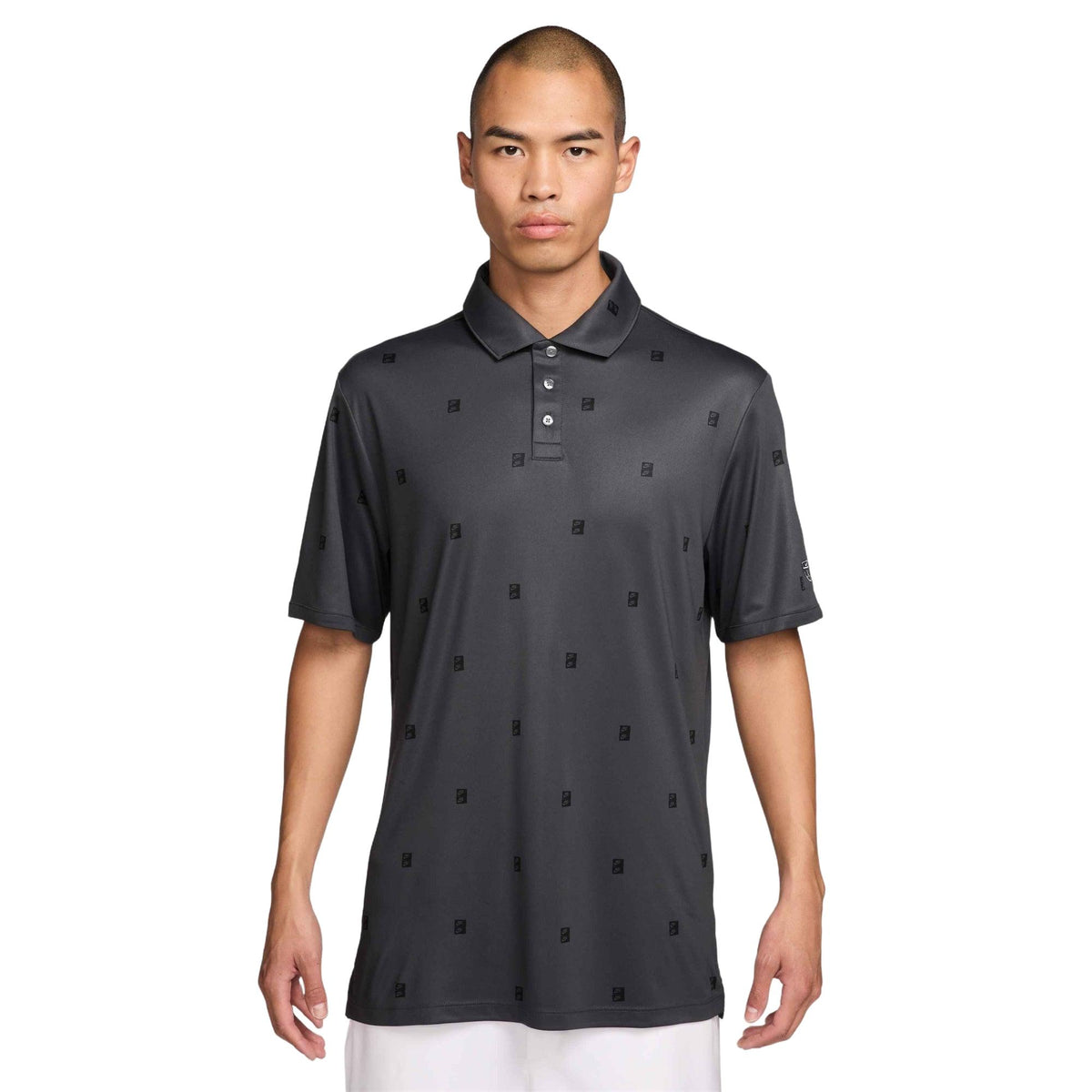 Nike Par Men's Dri-FIT Golf Polo - Icon Stack Print