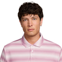 Nike Par Men's Dri-FIT Golf Polo - Stripe - Pearl Pink