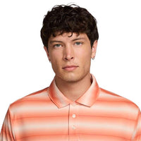 Nike Par Men's Dri-FIT Golf Polo - Stripe - Orange Frost