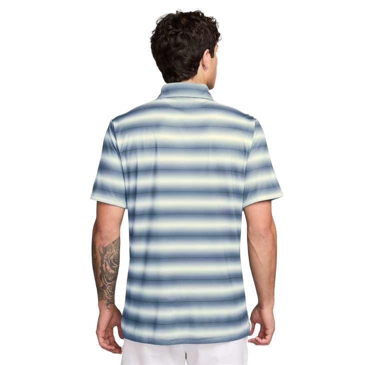 Nike Par Men's Dri-FIT Golf Polo - Stripe - Work Blue