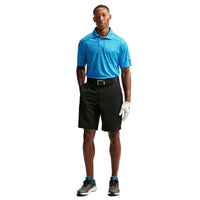 Nike Par Men's Dri-FIT Grass Print Golf Polo - Aurora Blue