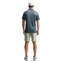 Nike Par Men's Dri-FIT Grass Print Golf Polo - Black