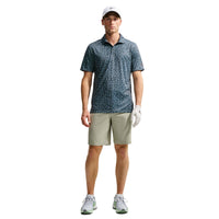 Nike Par Men's Dri-FIT Grass Print Golf Polo - Black