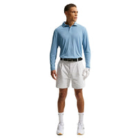 Nike Par Men's Dri-FIT Long-Sleeve Logo Golf Polo - Work Blue