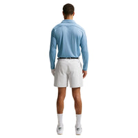 Nike Par Men's Dri-FIT Long-Sleeve Logo Golf Polo - Work Blue