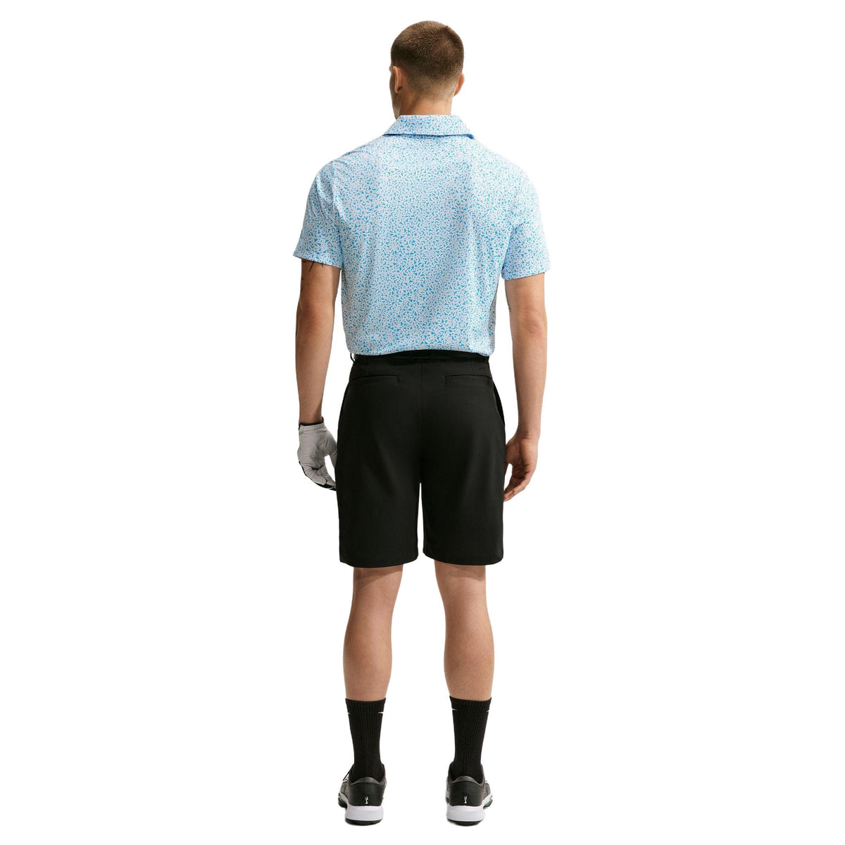 Nike Par Men's Dri-FIT Microprint Birds Golf Polo