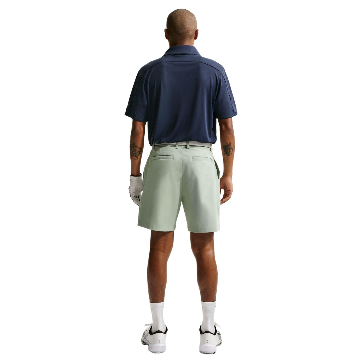 Nike Par Men's Dri-FIT Sleeve Logo Golf Polo - College Navy