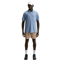 Nike Par Men's Dri-FIT Sleeve Logo Golf Polo - Work Blue