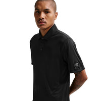 Nike Par Men's Dri-FIT Sleeve Logo Golf Polo - Black
