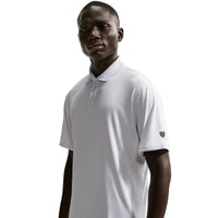 Nike Par Men's Dri-FIT Sleeve Logo Golf Polo - White
