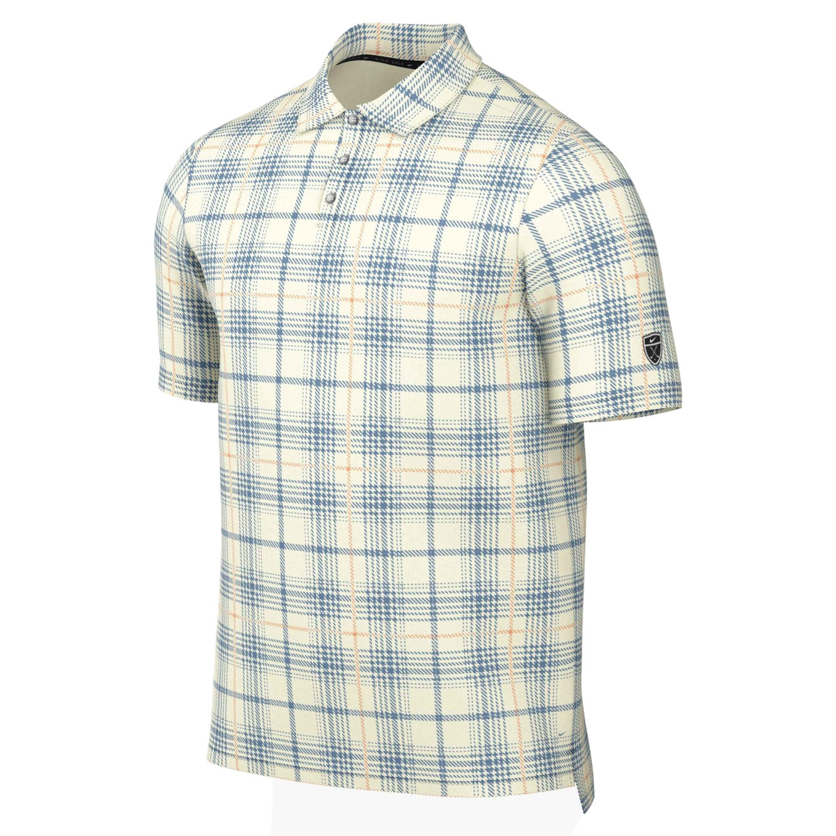 Nike Par Men's Dri-FIT Tartan Golf Polo - Sail