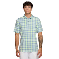 Nike Par Men's Dri-FIT Tartan Golf Polo - Barely Green