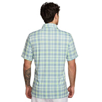 Nike Par Men's Dri-FIT Tartan Golf Polo - Barely Green