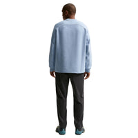 Nike Par Men's Therma-FIT Golf Crew-Neck Top - Work Blue / White / Black