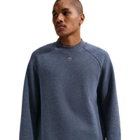 Nike Par Men's Therma-FIT Golf Crew-Neck Top - College Navy / White / Black