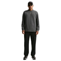 Nike Par Men's Therma-FIT Golf Crew-Neck Top - Black / White