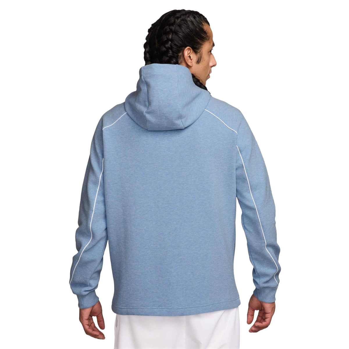 Nike Par Men's Therma-FIT Golf Hoodie - Work Blue / White / Hydrogen Blue / Black