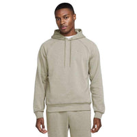 Nike Primary Fleece Men's Dri-FIT UV Pullover Performance Hoodie - Light Army / Heather