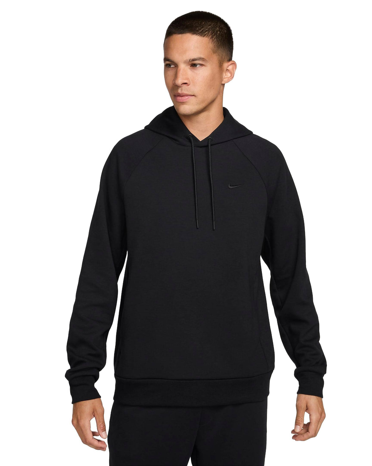 Nike Primary Fleece Men's Dri-FIT UV Pullover Performance Hoodie - Black