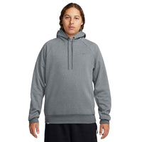 Nike Primary Fleece Men's Dri-FIT UV Pullover Performance Hoodie - Cool Grey / Heather