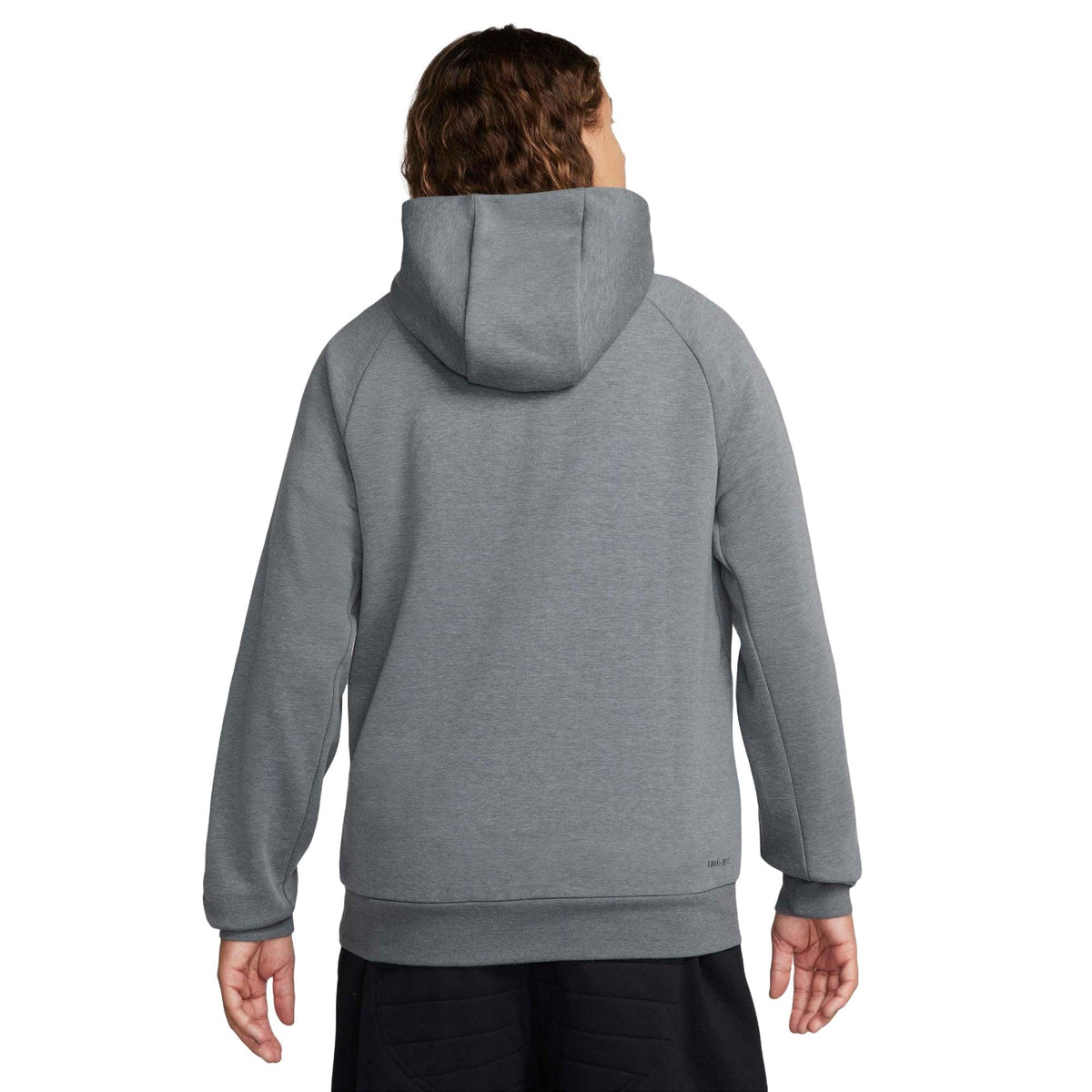 Nike Primary Fleece Men's Dri-FIT UV Pullover Performance Hoodie - Cool Grey / Heather