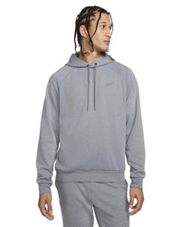 Nike Primary Fleece Men's Dri-FIT UV Pullover Performance Hoodie - Cool Grey / Heather