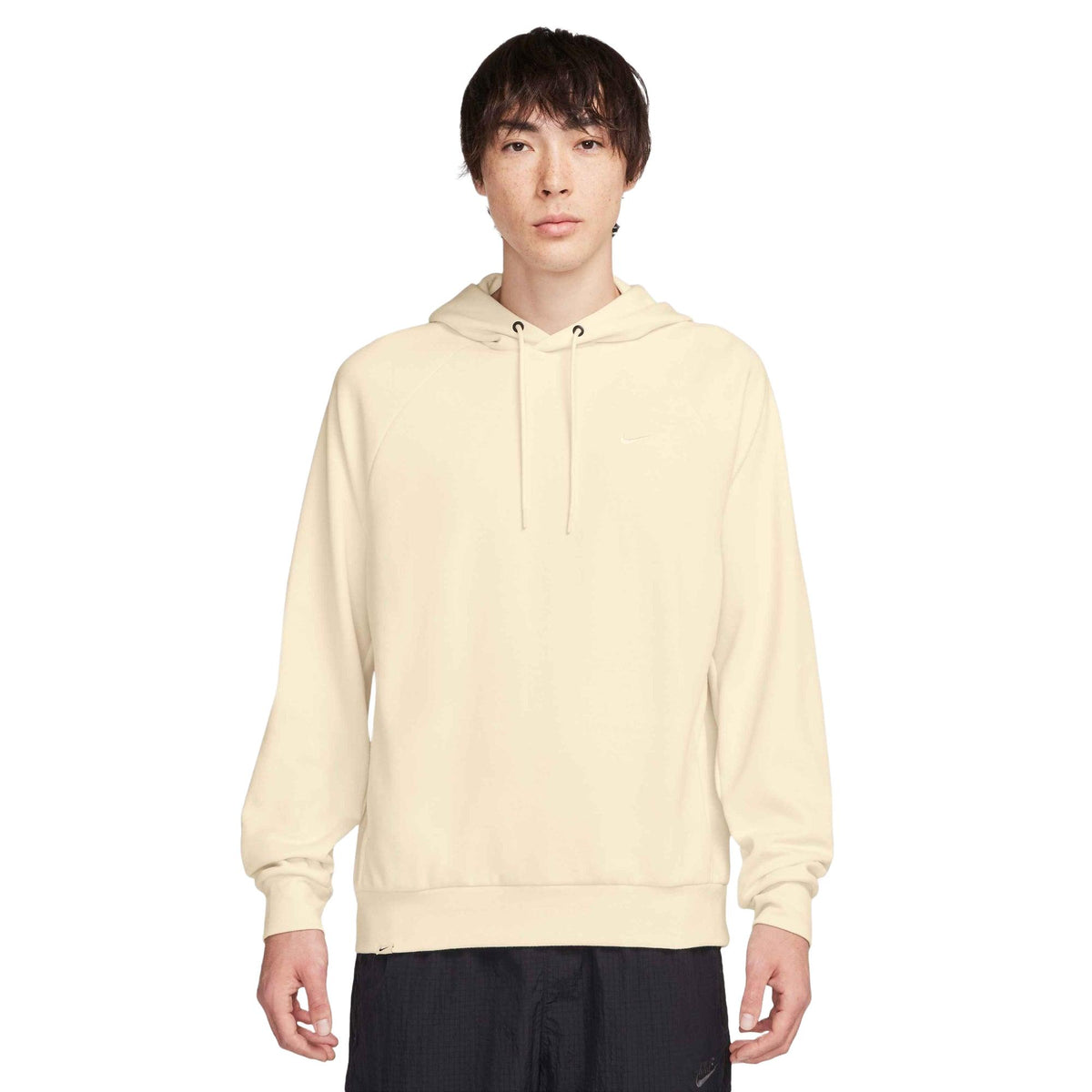 Nike Primary Fleece Men's Dri-FIT UV Pullover Performance Hoodie - Pale Ivory