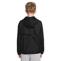 Nike Sportswear Windrunner Big Kids' Hooded Repel Jacket - Black / White