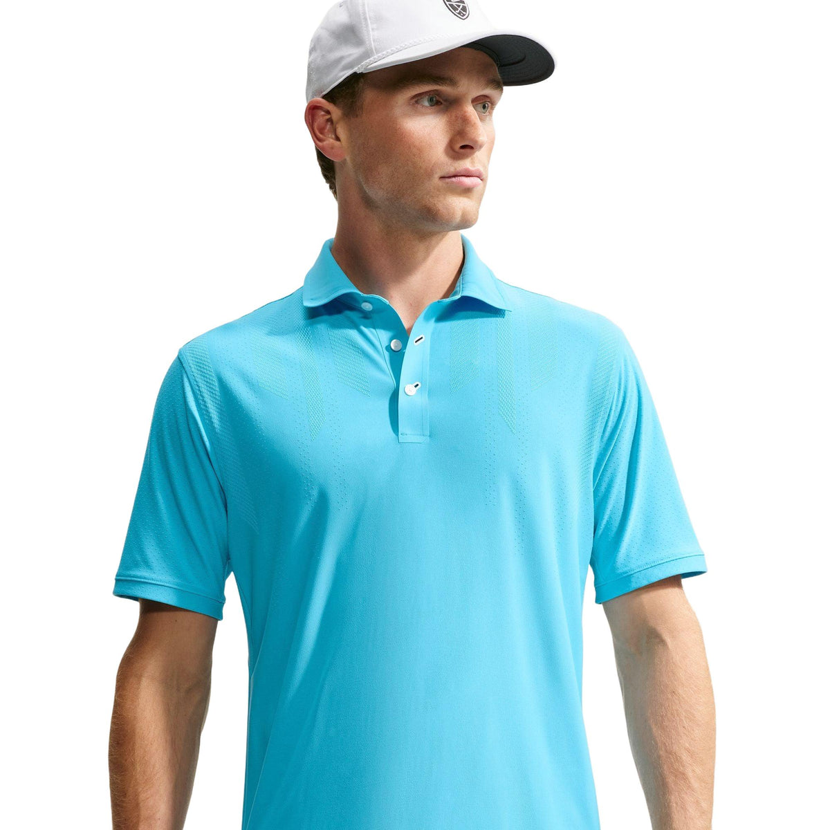 Nike Tailored Performance Men's Dri-FIT Golf Polo - Solid - Baltic Blue