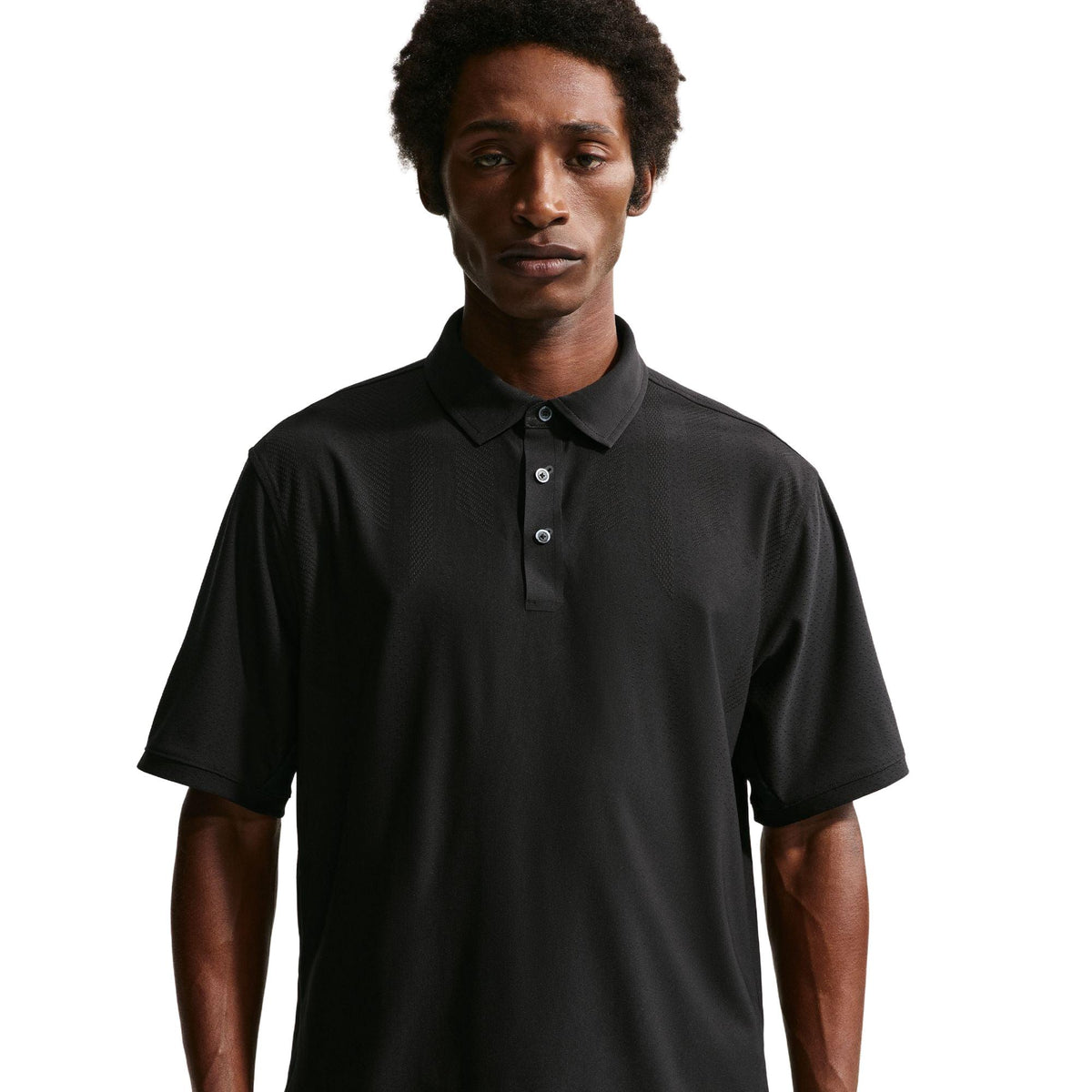 Nike Tailored Performance Men's Dri-FIT Golf Polo - Solid - Black