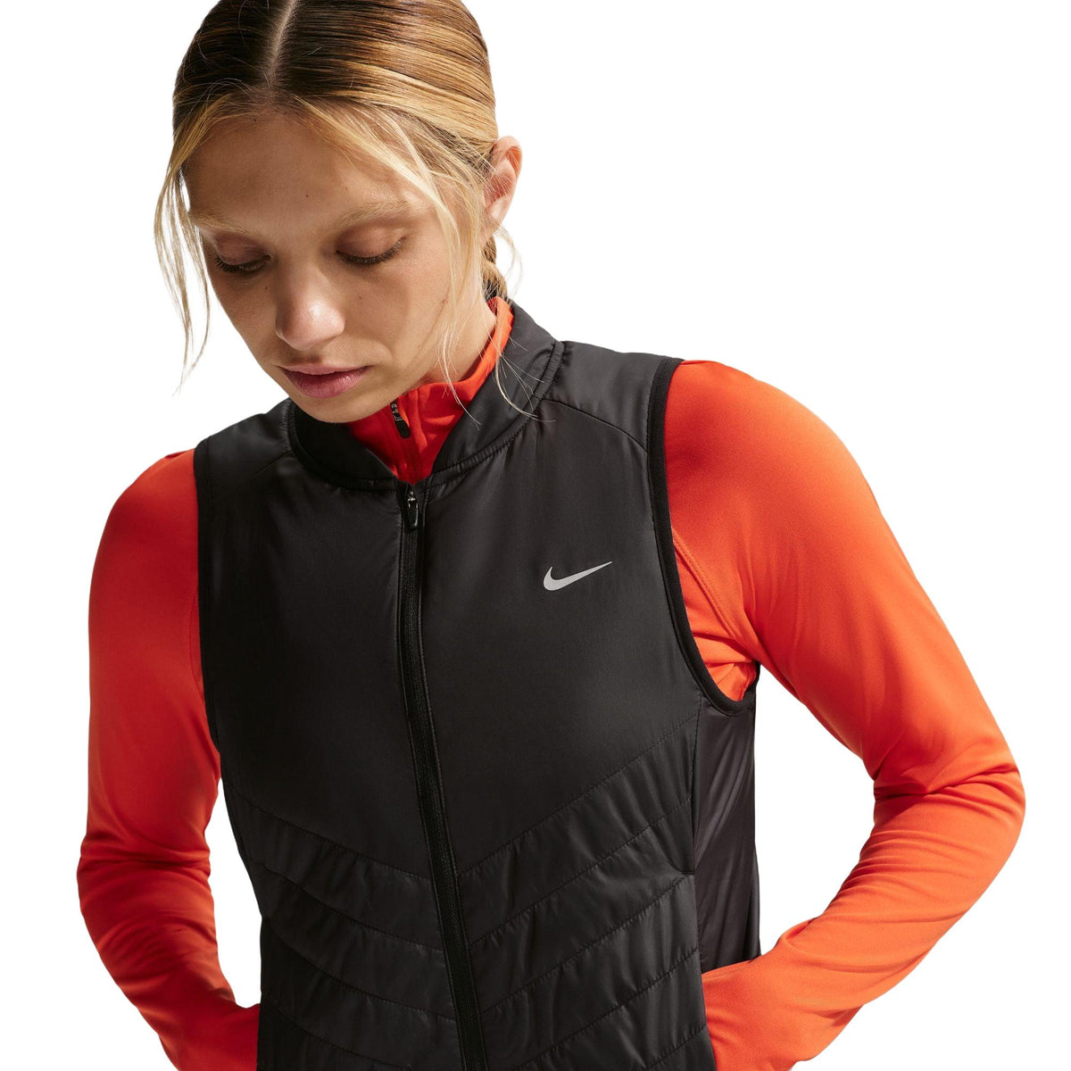 Nike Tempo Women's Repel Warm Running Vest - Black