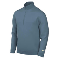 Nike Tour Men's 1/2-Zip Golf Top - Smokey Blue / Pale Ivory