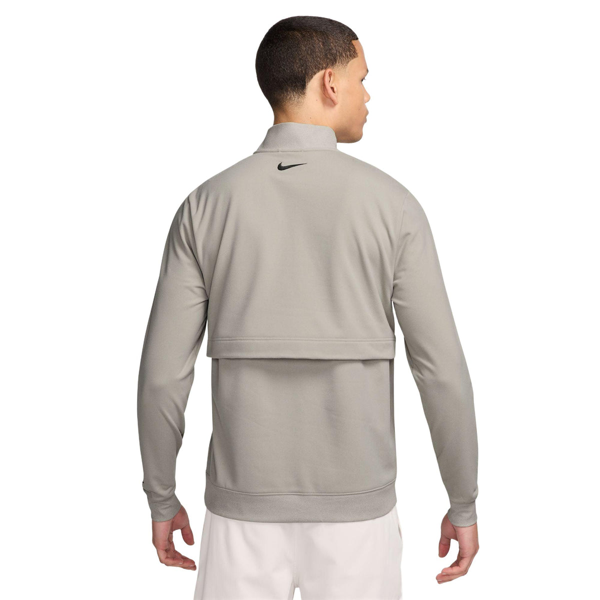 Nike Tour Men's 1/2-Zip Golf Top - College Grey / Black