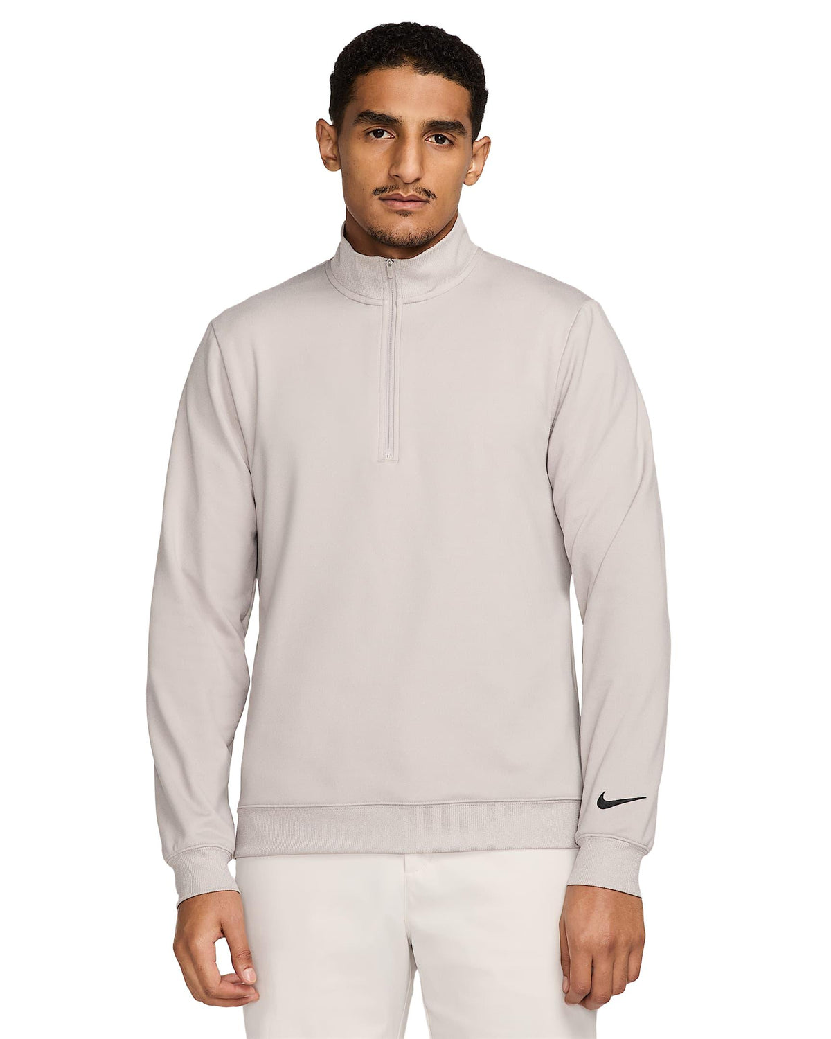 Nike Tour Men's 1/2-Zip Golf Top - College Grey / Black