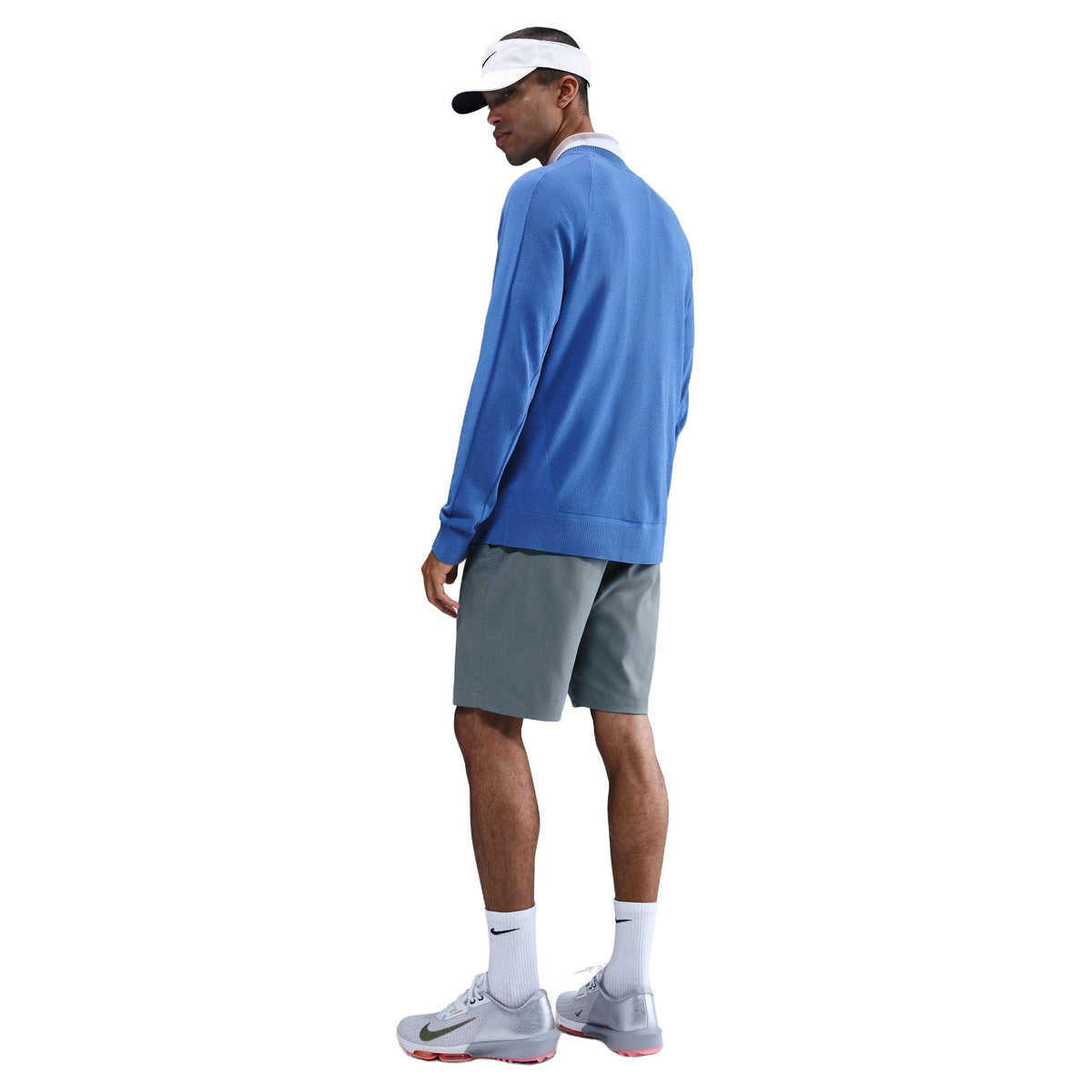 Nike Tour Men's Golf Sweater - Comet Blue / Pale Ivory