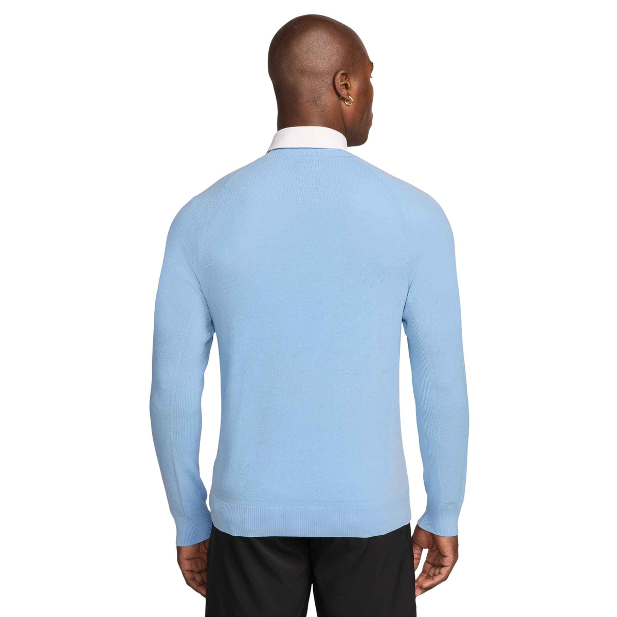 Nike Tour Men's Golf Sweater - Psychic Blue / Black