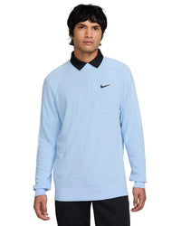 Nike Tour Men's Golf Sweater - Psychic Blue / Black