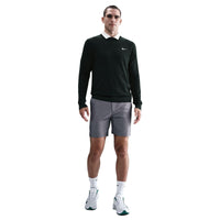 Nike Tour Men's Golf Sweater - Night Forest / Pale Ivory