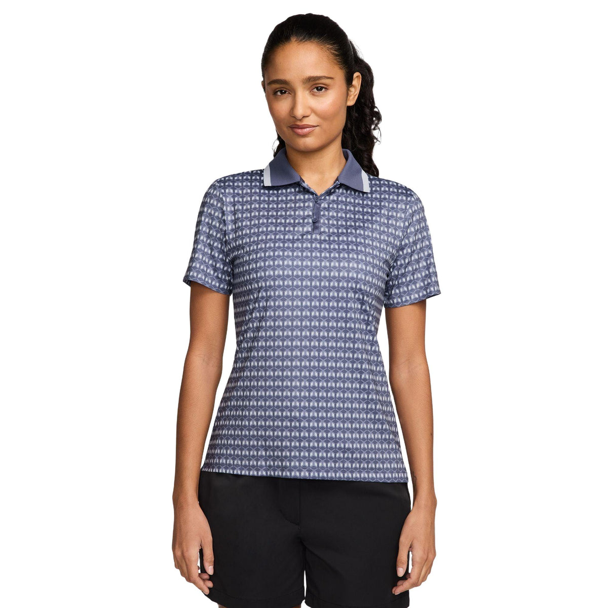 Nike Tour Women's Dri-FIT Short-Sleeve Printed Golf Polo